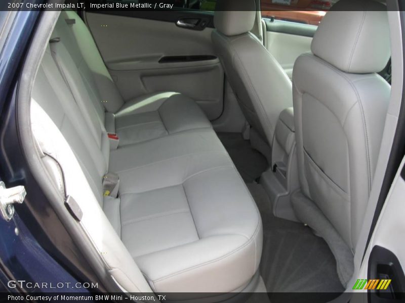 Imperial Blue Metallic / Gray 2007 Chevrolet Impala LT