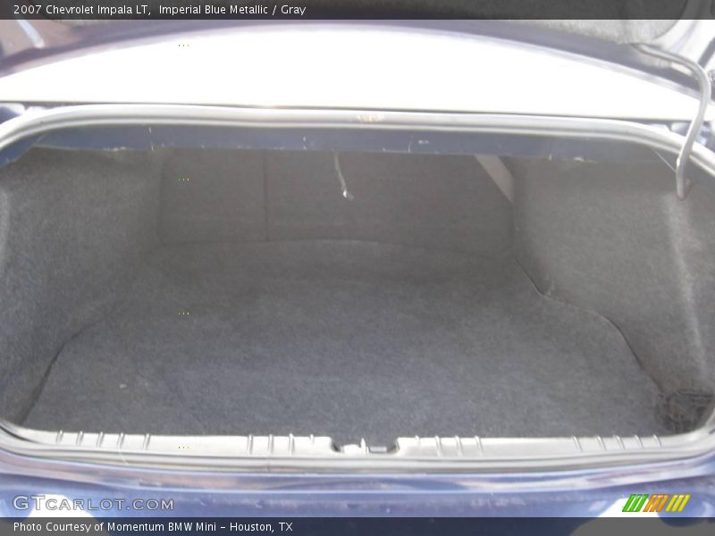 Imperial Blue Metallic / Gray 2007 Chevrolet Impala LT