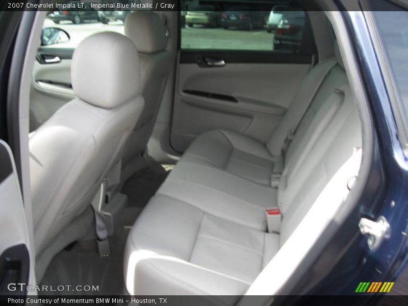 Imperial Blue Metallic / Gray 2007 Chevrolet Impala LT