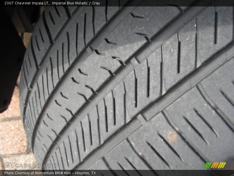 Imperial Blue Metallic / Gray 2007 Chevrolet Impala LT