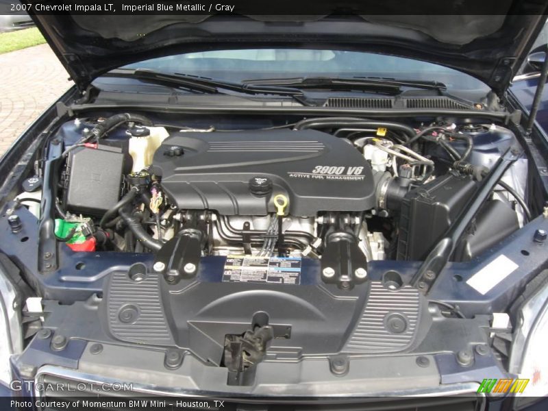 Imperial Blue Metallic / Gray 2007 Chevrolet Impala LT