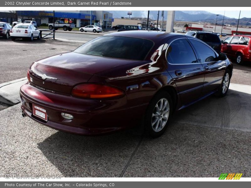 Dark Garnet Red Pearl / Sandstone 2002 Chrysler Concorde Limited