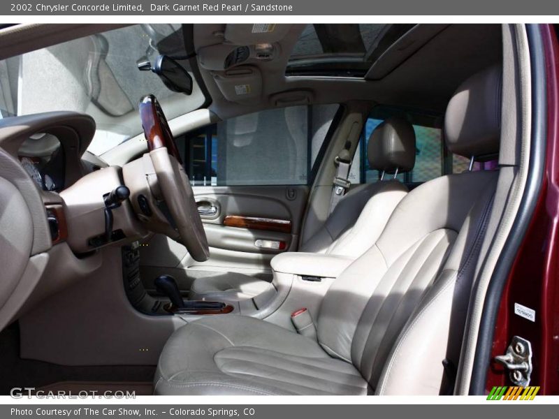 Dark Garnet Red Pearl / Sandstone 2002 Chrysler Concorde Limited