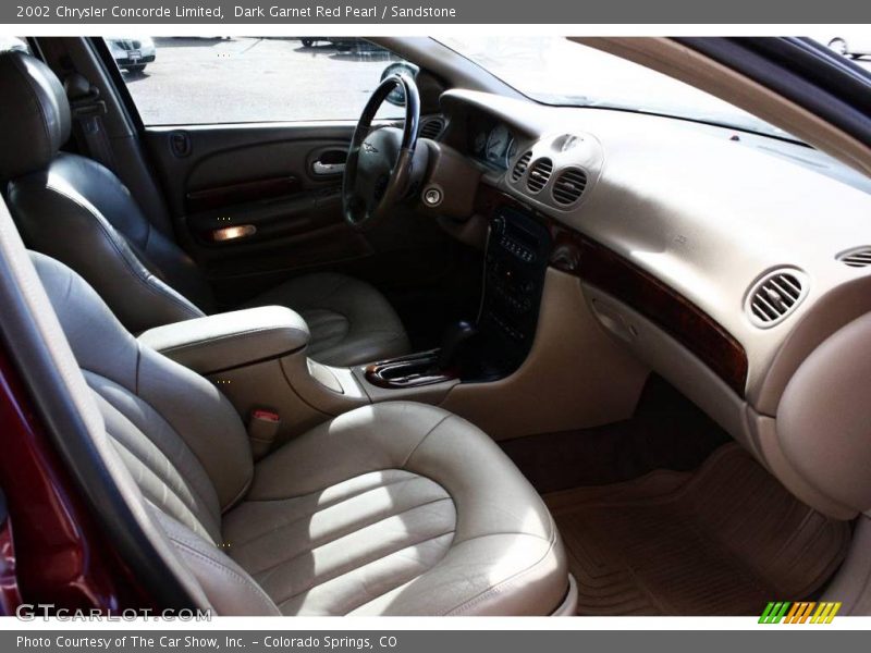 Dark Garnet Red Pearl / Sandstone 2002 Chrysler Concorde Limited