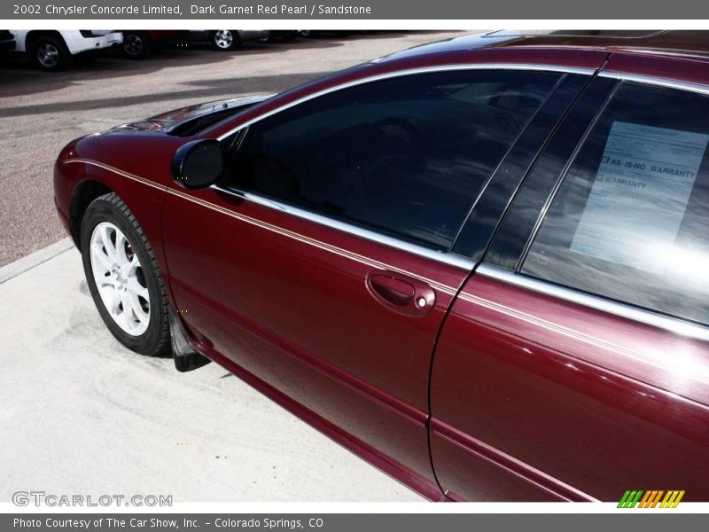Dark Garnet Red Pearl / Sandstone 2002 Chrysler Concorde Limited