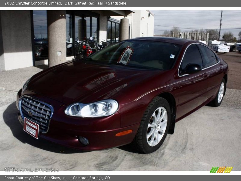 Dark Garnet Red Pearl / Sandstone 2002 Chrysler Concorde Limited