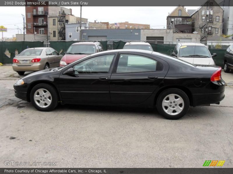 Black / Dark Slate Gray 2002 Dodge Intrepid SE