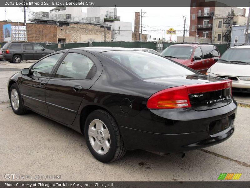 Black / Dark Slate Gray 2002 Dodge Intrepid SE