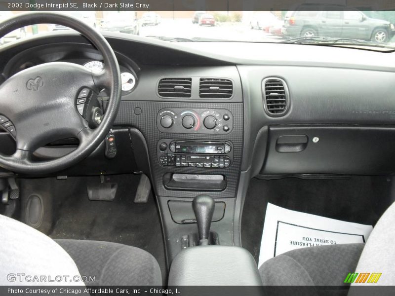 Black / Dark Slate Gray 2002 Dodge Intrepid SE