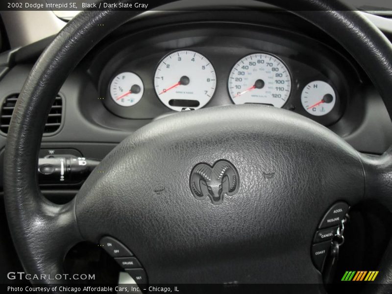 Black / Dark Slate Gray 2002 Dodge Intrepid SE