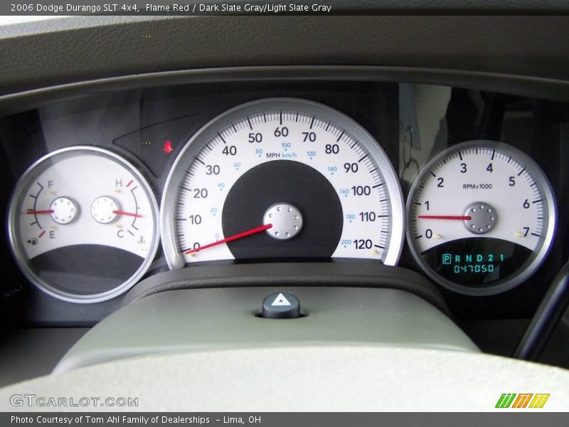 Flame Red / Dark Slate Gray/Light Slate Gray 2006 Dodge Durango SLT 4x4