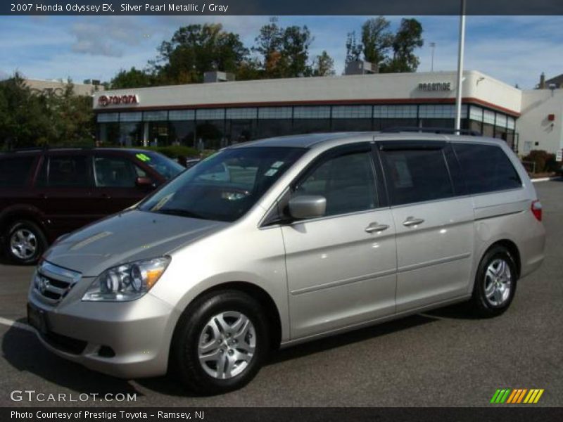 Silver Pearl Metallic / Gray 2007 Honda Odyssey EX