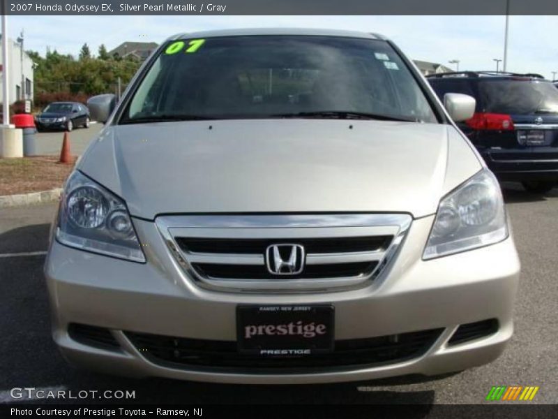 Silver Pearl Metallic / Gray 2007 Honda Odyssey EX