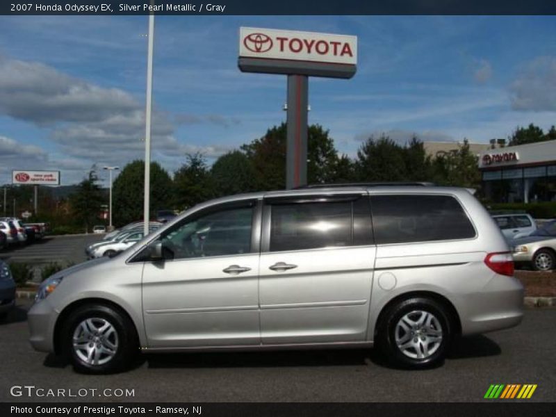 Silver Pearl Metallic / Gray 2007 Honda Odyssey EX