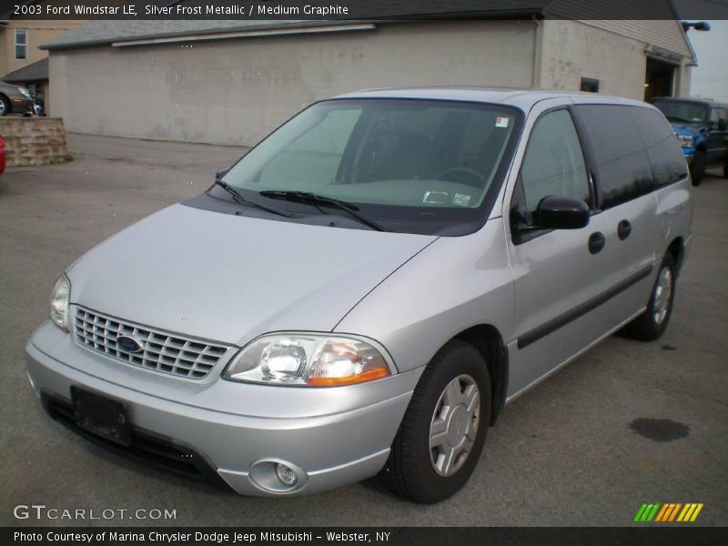 Silver Frost Metallic / Medium Graphite 2003 Ford Windstar LE