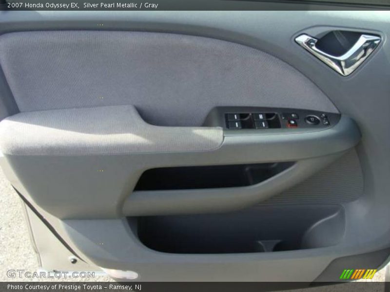 Silver Pearl Metallic / Gray 2007 Honda Odyssey EX