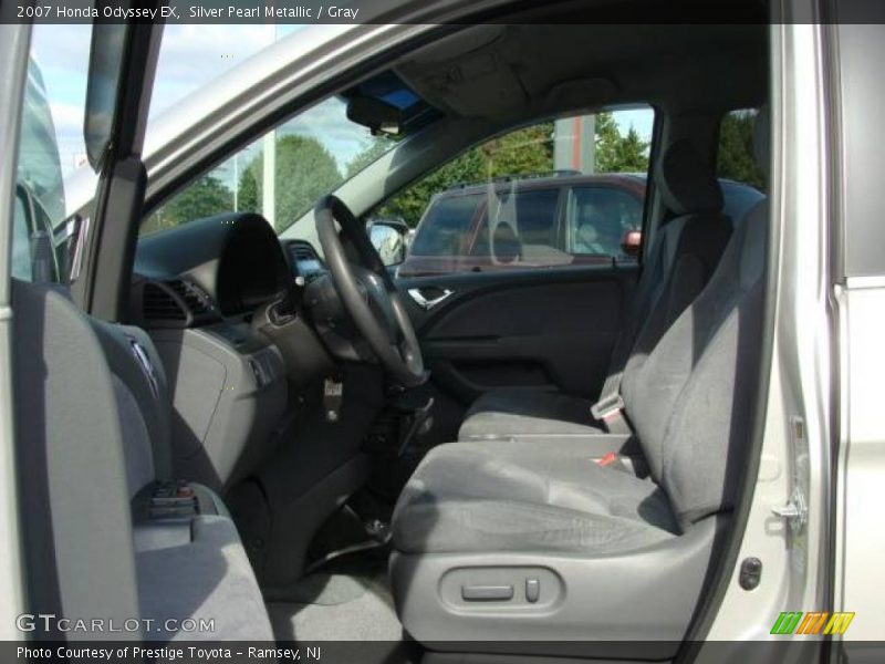 Silver Pearl Metallic / Gray 2007 Honda Odyssey EX