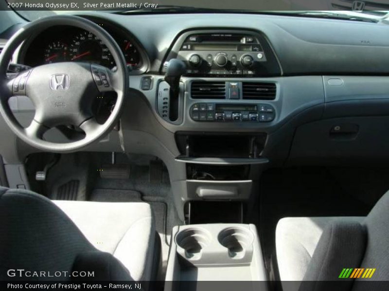 Silver Pearl Metallic / Gray 2007 Honda Odyssey EX