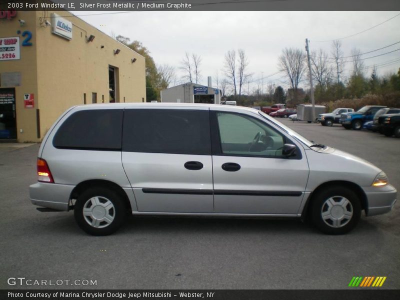 Silver Frost Metallic / Medium Graphite 2003 Ford Windstar LE