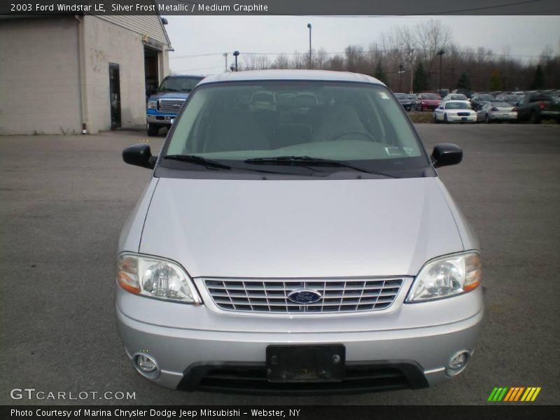 Silver Frost Metallic / Medium Graphite 2003 Ford Windstar LE