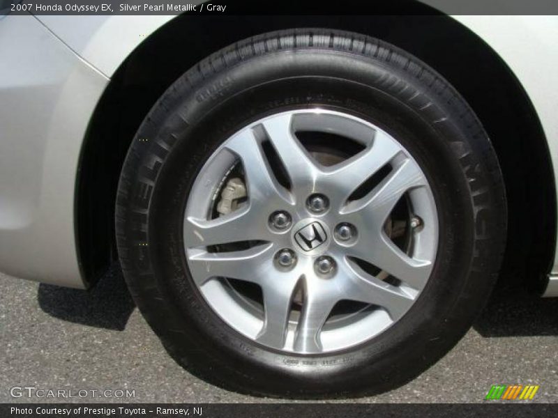 Silver Pearl Metallic / Gray 2007 Honda Odyssey EX