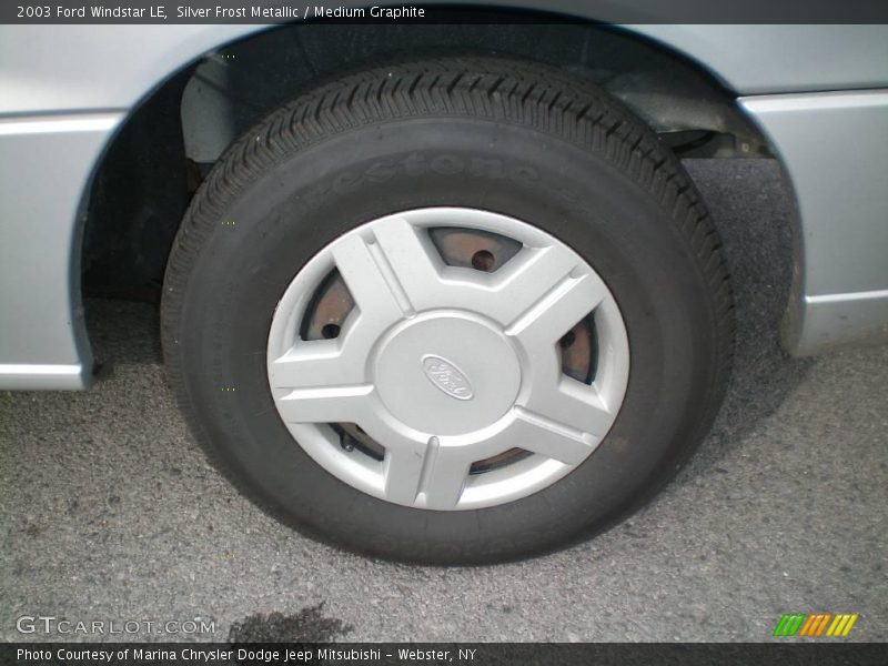 Silver Frost Metallic / Medium Graphite 2003 Ford Windstar LE