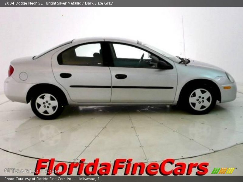 Bright Silver Metallic / Dark Slate Gray 2004 Dodge Neon SE