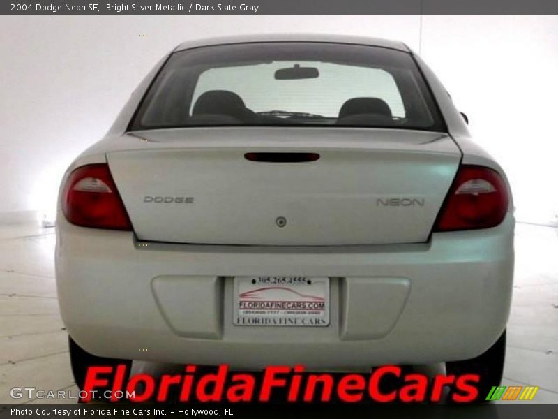 Bright Silver Metallic / Dark Slate Gray 2004 Dodge Neon SE