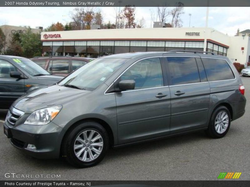 Nimbus Gray Metallic / Gray 2007 Honda Odyssey Touring