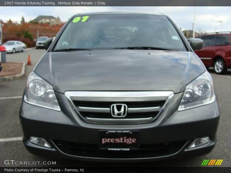 Nimbus Gray Metallic / Gray 2007 Honda Odyssey Touring