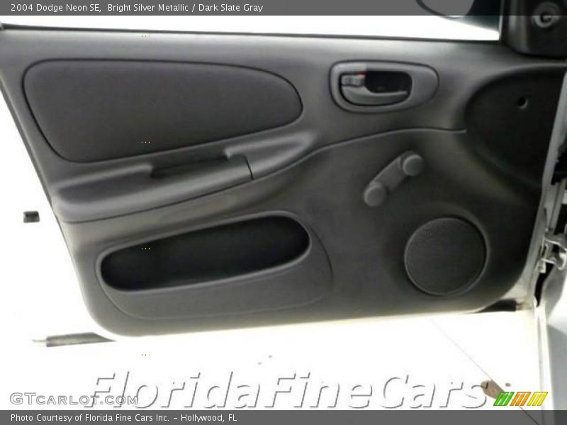 Bright Silver Metallic / Dark Slate Gray 2004 Dodge Neon SE