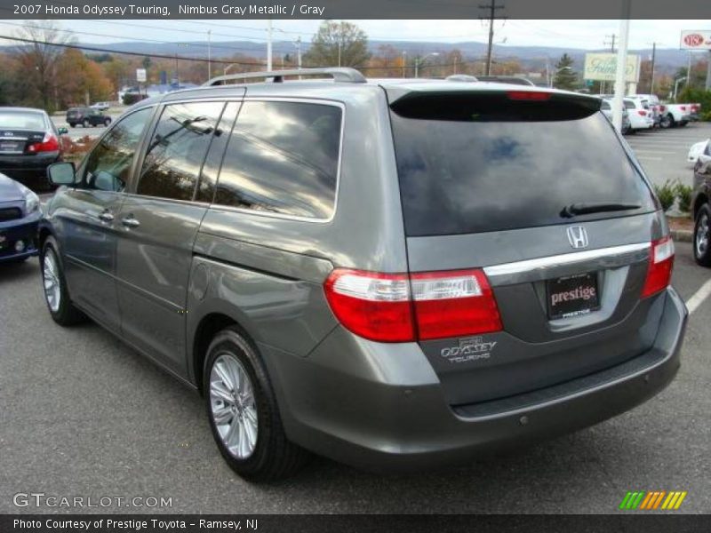 Nimbus Gray Metallic / Gray 2007 Honda Odyssey Touring