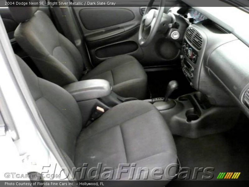 Bright Silver Metallic / Dark Slate Gray 2004 Dodge Neon SE