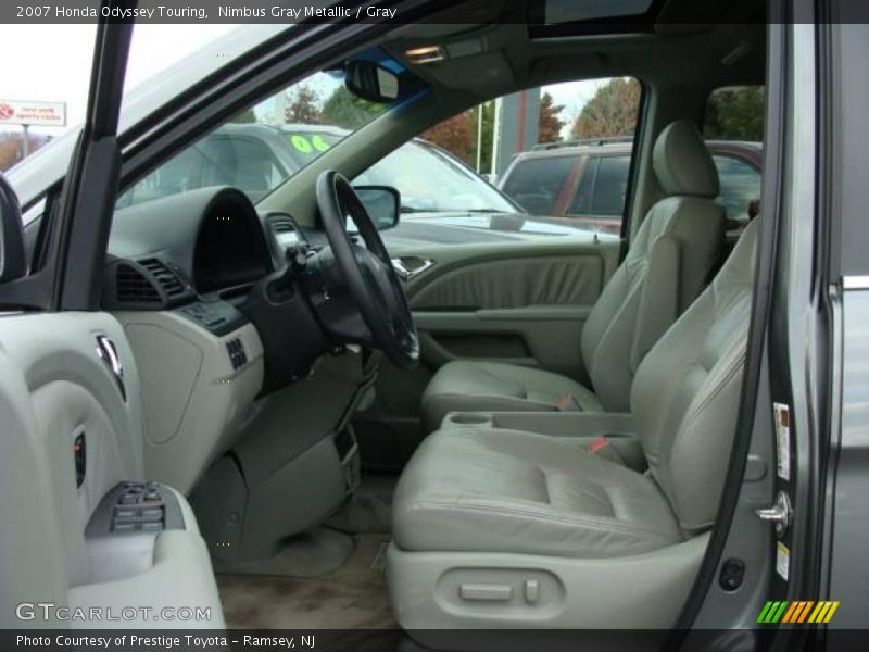 Nimbus Gray Metallic / Gray 2007 Honda Odyssey Touring