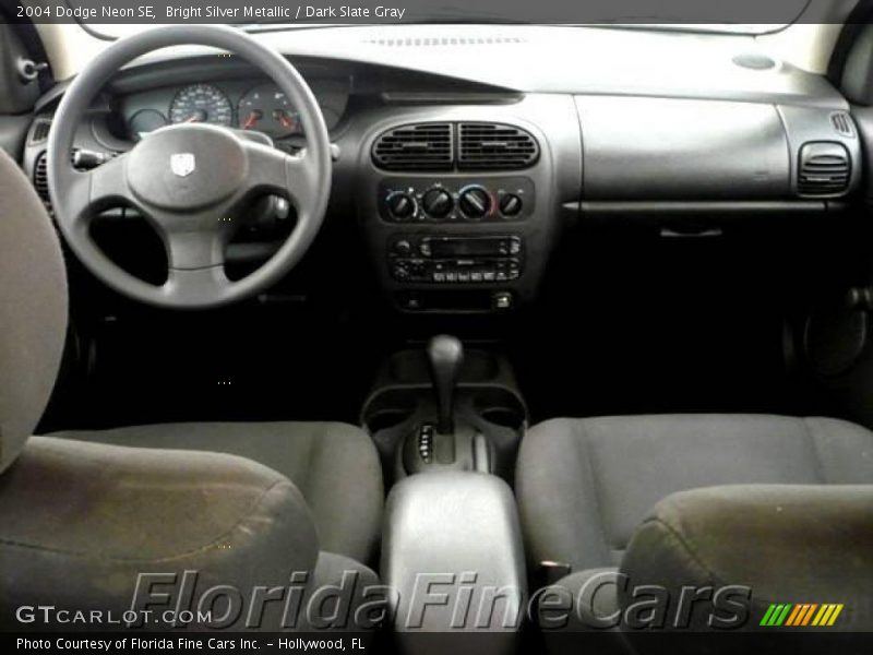 Bright Silver Metallic / Dark Slate Gray 2004 Dodge Neon SE