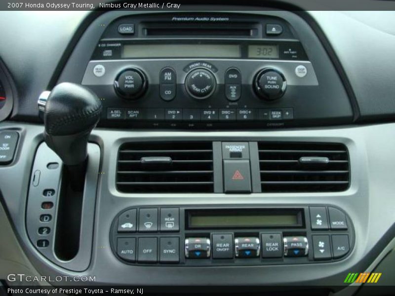 Nimbus Gray Metallic / Gray 2007 Honda Odyssey Touring