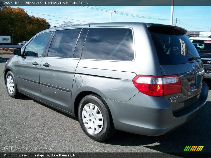 Nimbus Gray Metallic / Gray 2007 Honda Odyssey LX