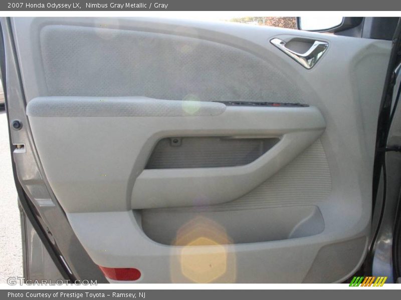 Nimbus Gray Metallic / Gray 2007 Honda Odyssey LX