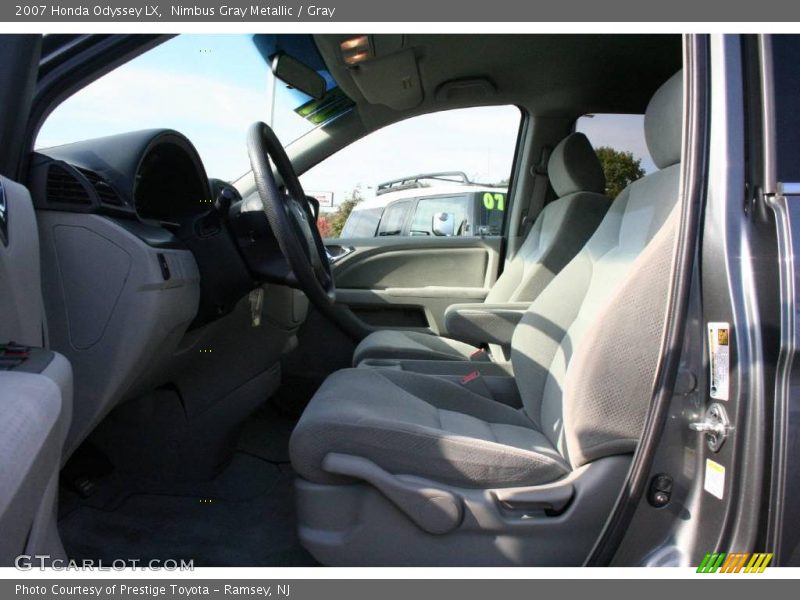 Nimbus Gray Metallic / Gray 2007 Honda Odyssey LX