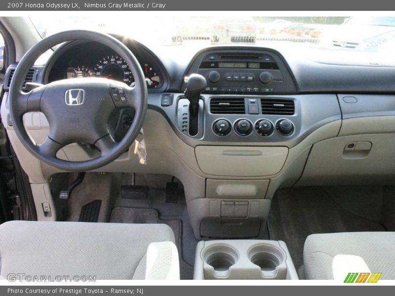 Nimbus Gray Metallic / Gray 2007 Honda Odyssey LX