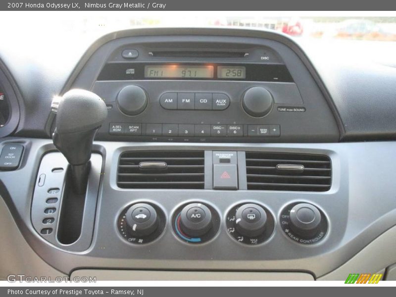 Nimbus Gray Metallic / Gray 2007 Honda Odyssey LX