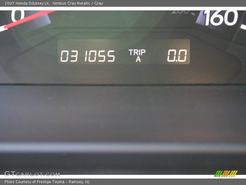Nimbus Gray Metallic / Gray 2007 Honda Odyssey LX