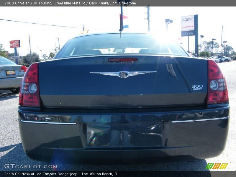 Steel Blue Metallic / Dark Khaki/Light Graystone 2008 Chrysler 300 Touring