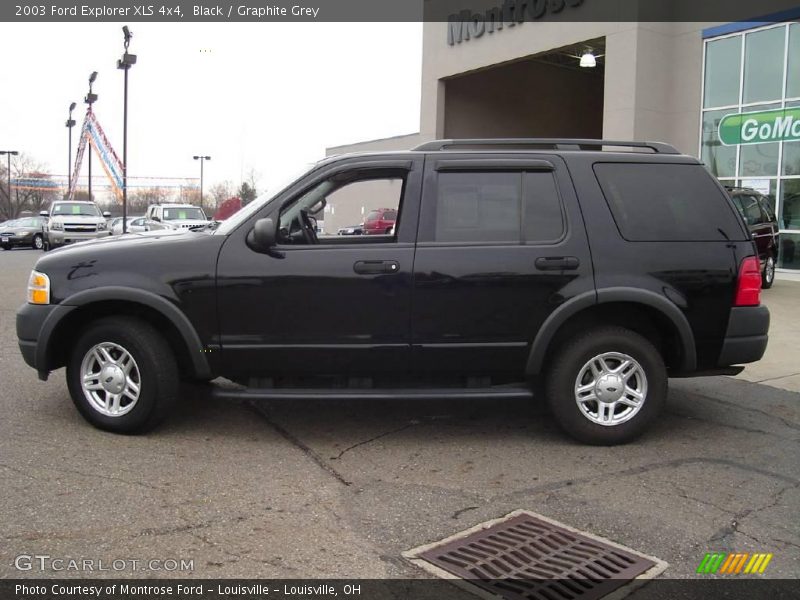 Black / Graphite Grey 2003 Ford Explorer XLS 4x4