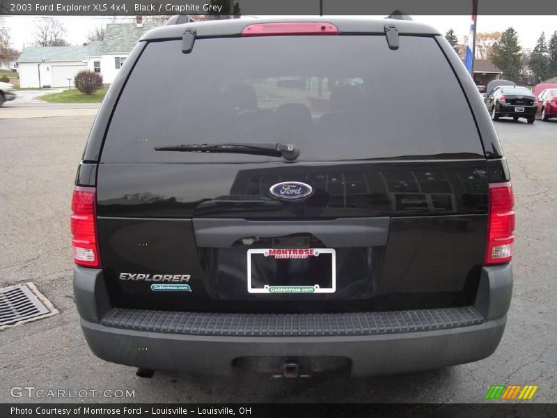 Black / Graphite Grey 2003 Ford Explorer XLS 4x4