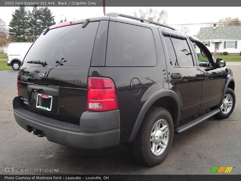 Black / Graphite Grey 2003 Ford Explorer XLS 4x4