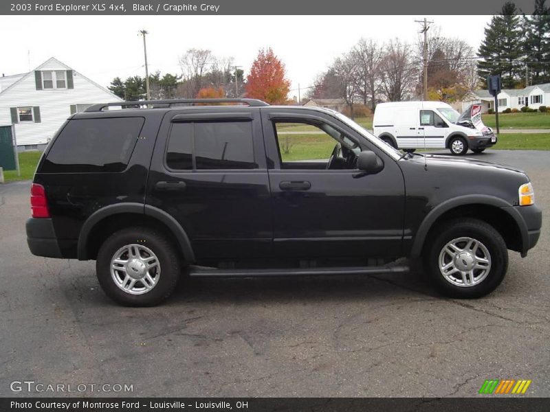 Black / Graphite Grey 2003 Ford Explorer XLS 4x4