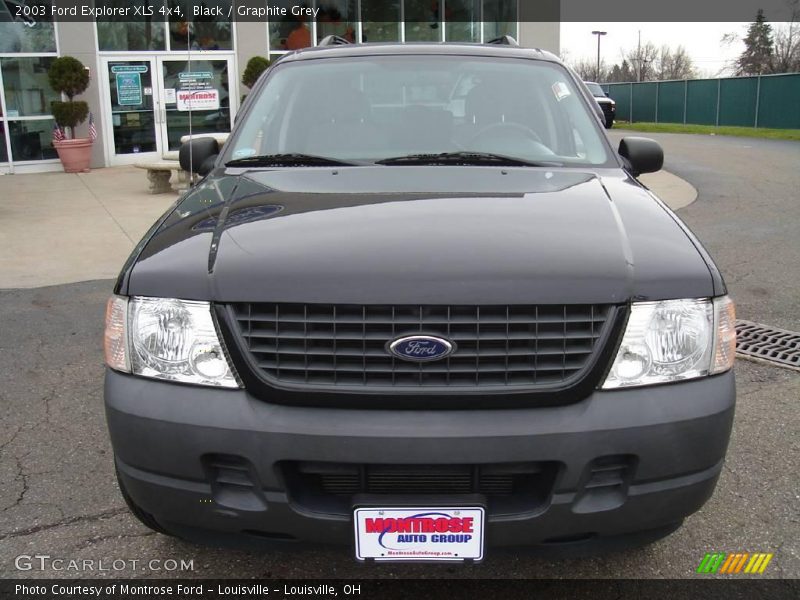Black / Graphite Grey 2003 Ford Explorer XLS 4x4