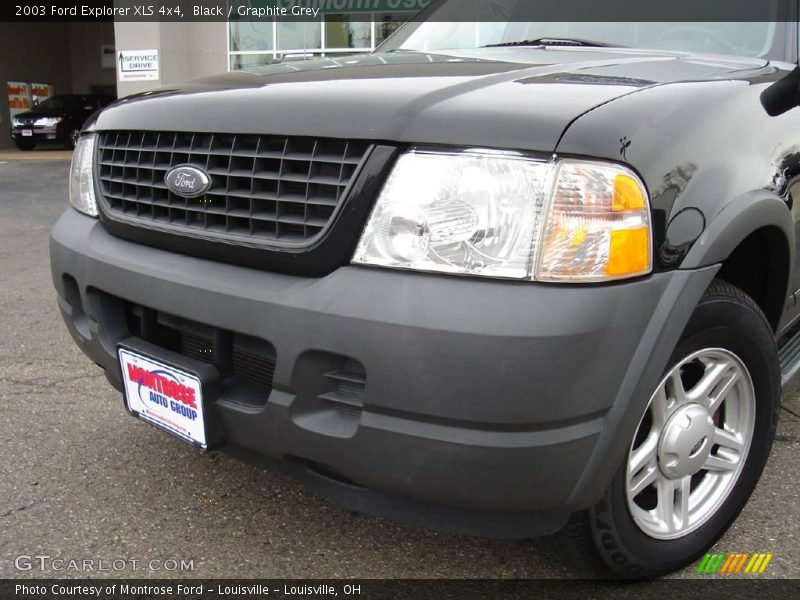 Black / Graphite Grey 2003 Ford Explorer XLS 4x4