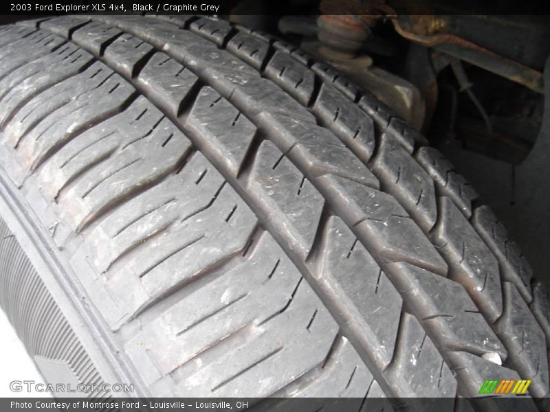 Black / Graphite Grey 2003 Ford Explorer XLS 4x4